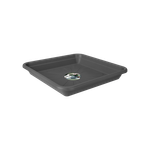 universal saucer square 20cm anthracite